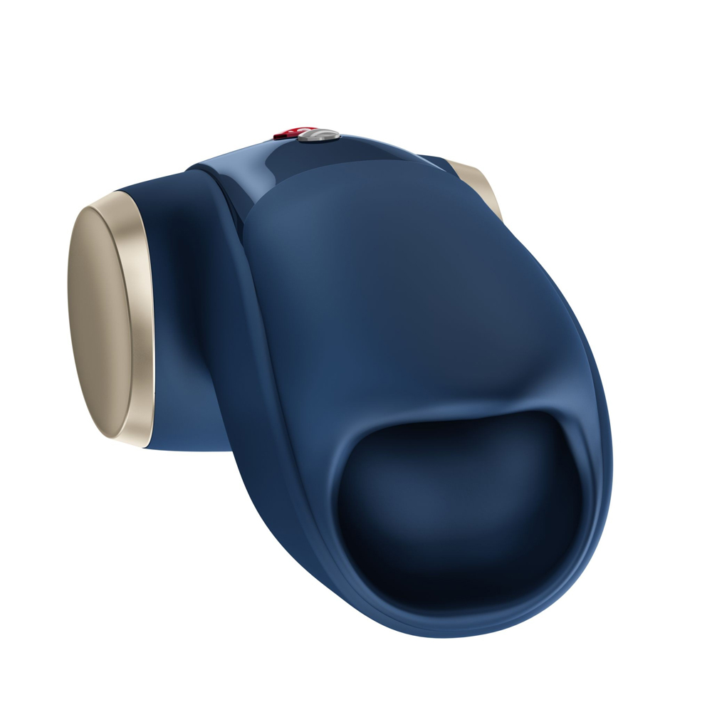 Cobra Libre II Vibrating Masturbator - Night Blue