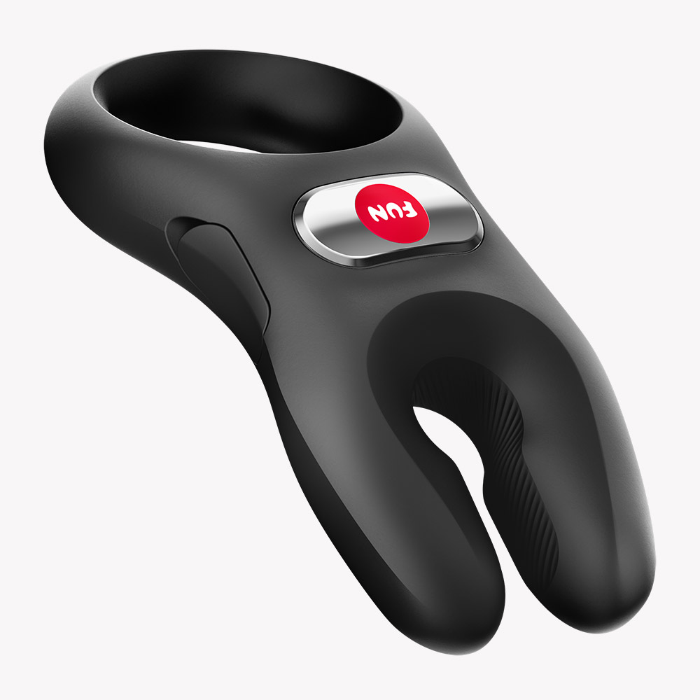 Nōs Classic Vibrating Cock Ring - Black