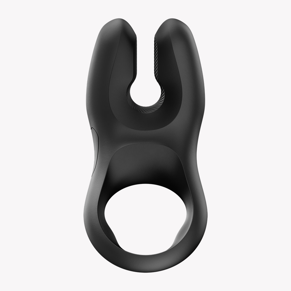 Nōs Classic Vibrating Cock Ring - Black