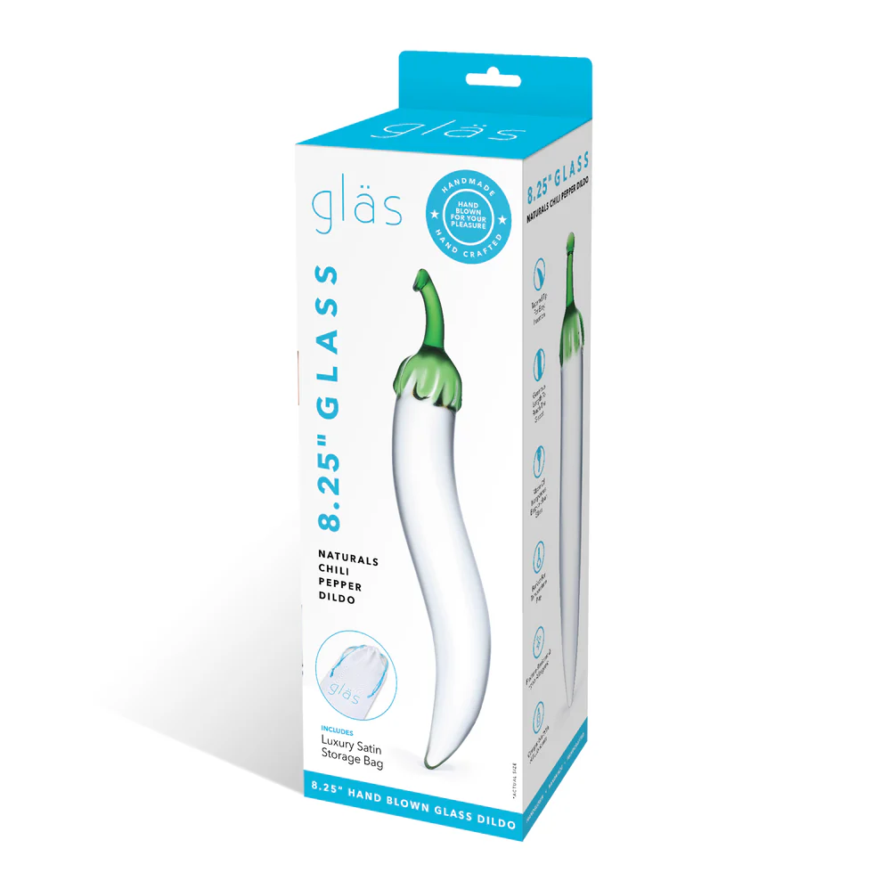 Glas Naturals Chili Pepper Dildo