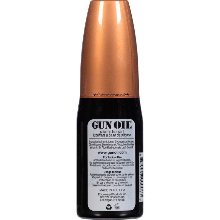 Gun Oil Silicone Lubricant - 4 Oz.