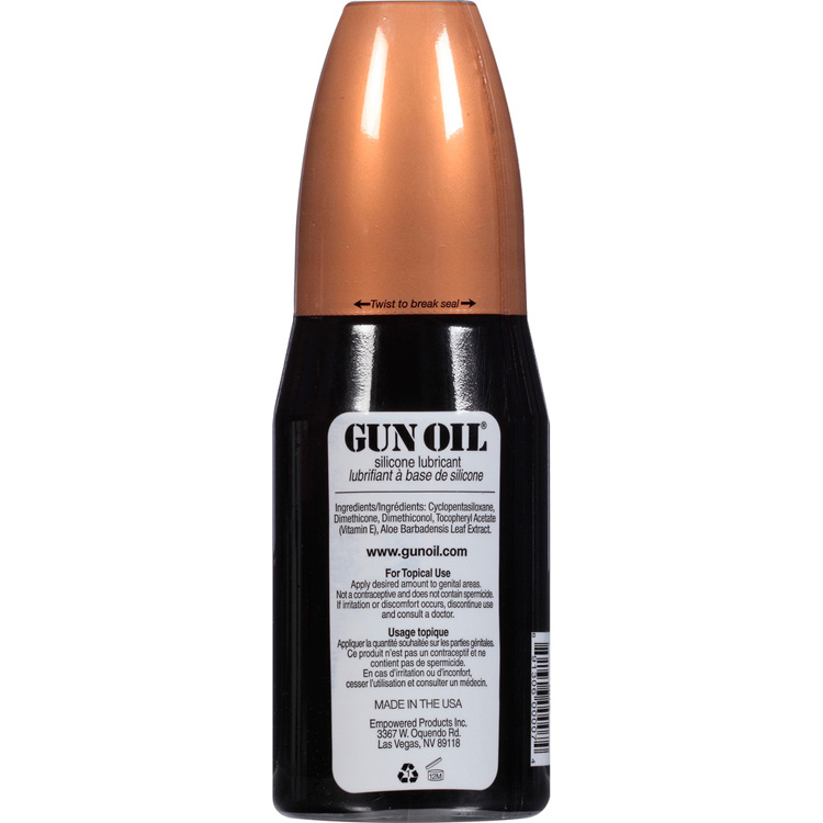 Gun Oil Silicone Lubricant - 8 Oz.