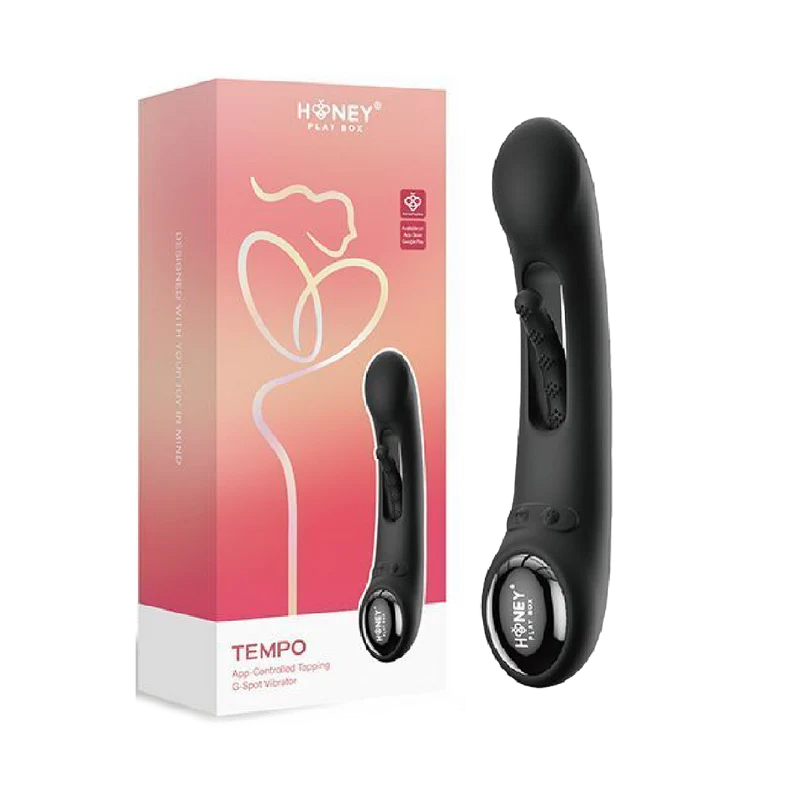 Tempo App-Controlled Tapping G-Spot Vibrator