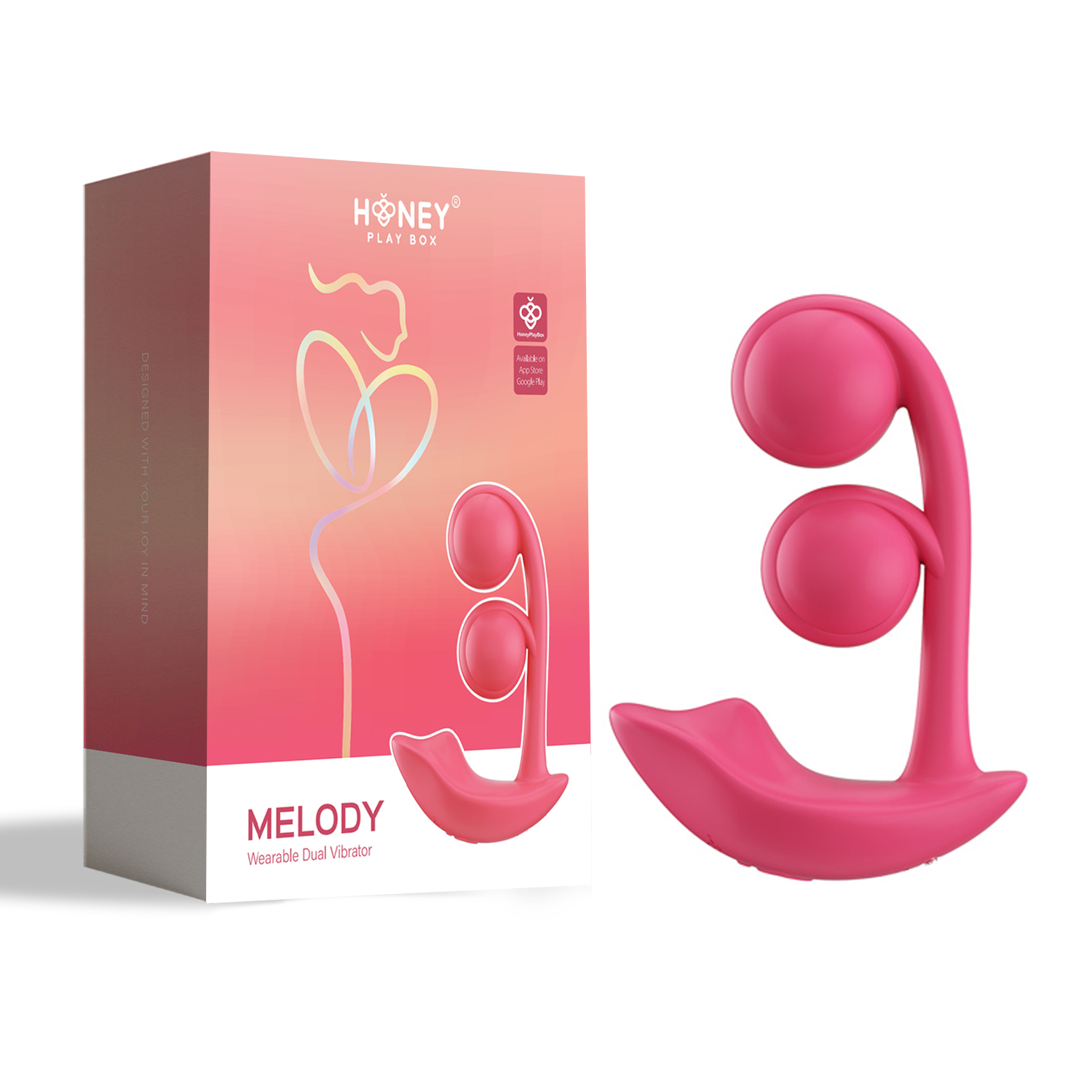 Melody Wearable Dual Vibrator