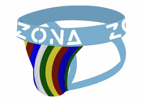 Neon Rainbow Jockstrap