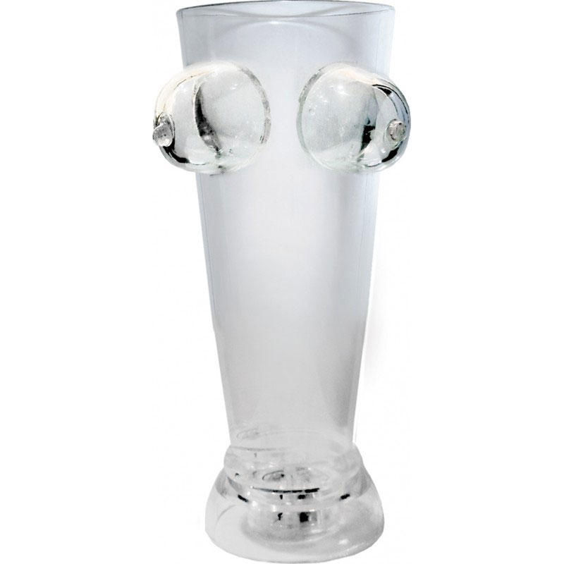 Light Up Boobie Beer Glass