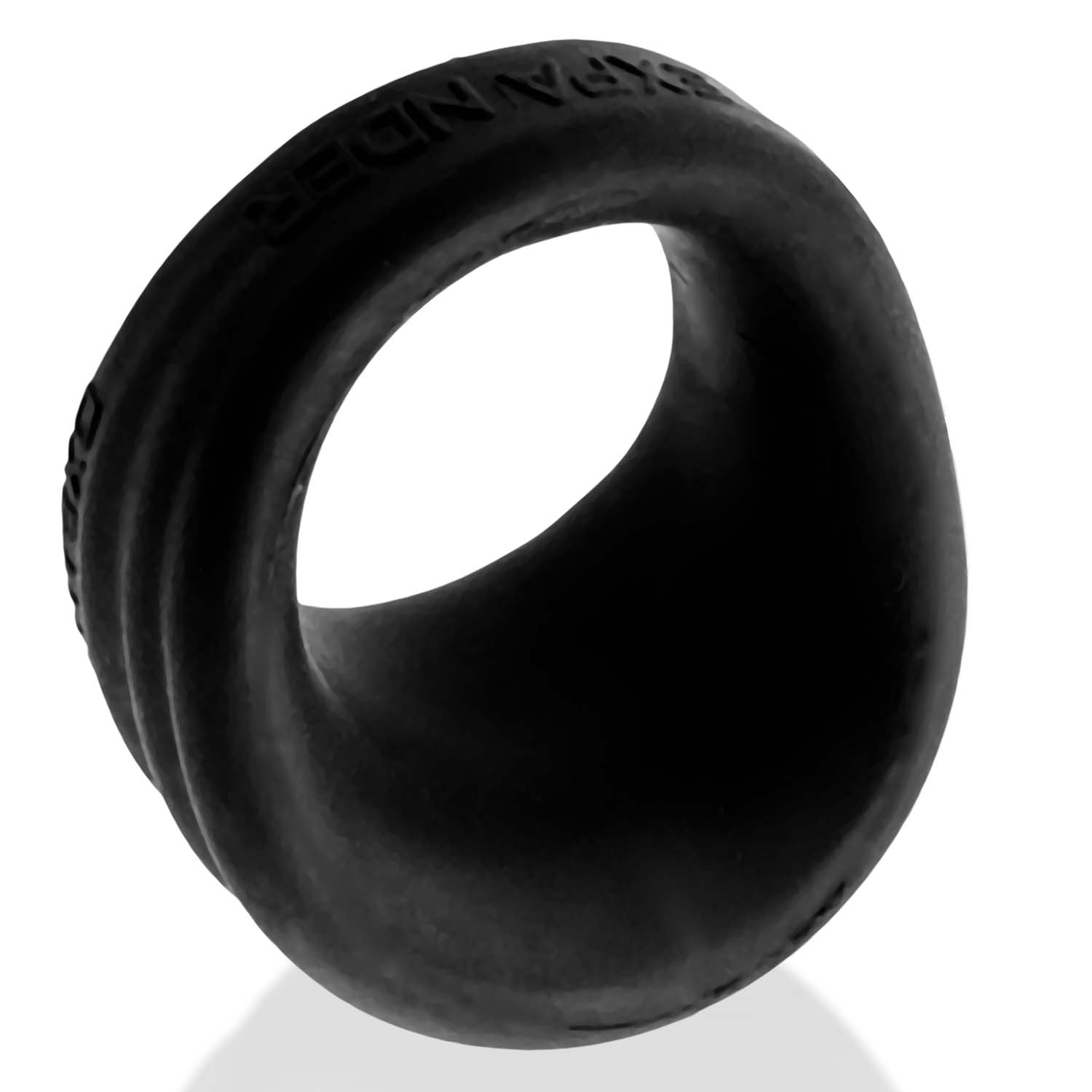 Expander Slimmer Scoop Style Cockring Black Fog