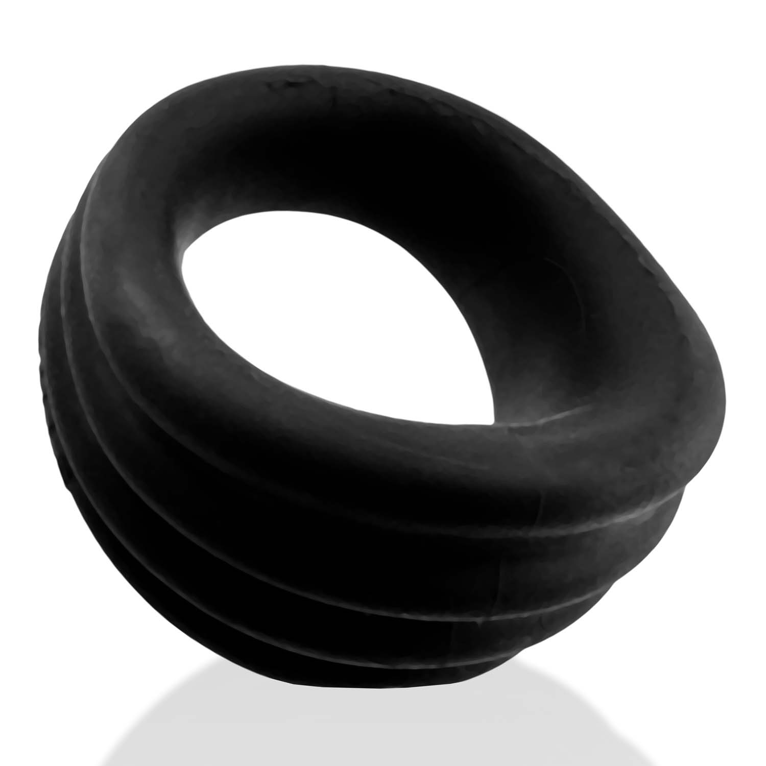 Expander Slimmer Scoop Style Cockring Black Fog