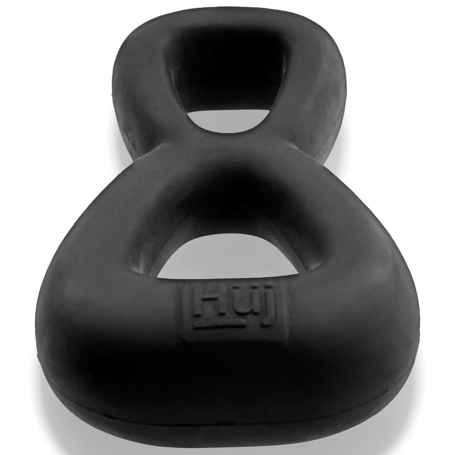 Boomerang Double-Ring Cockring & Nut
