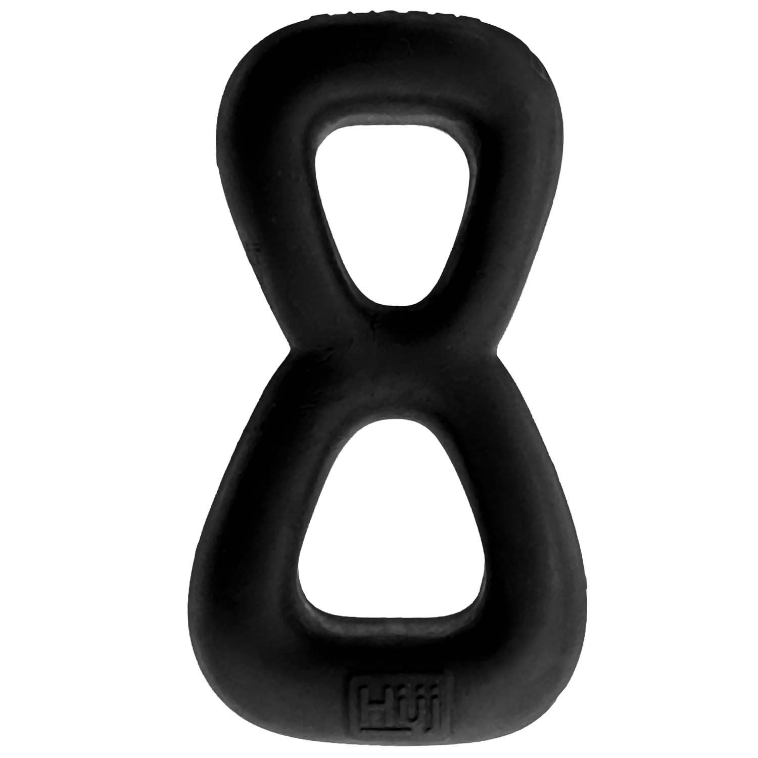 Boomerang Double-Ring Cockring & Nut