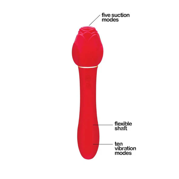 Wild Rose Suction Vibrator