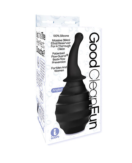 Good Clean Fun Angled Douche Black