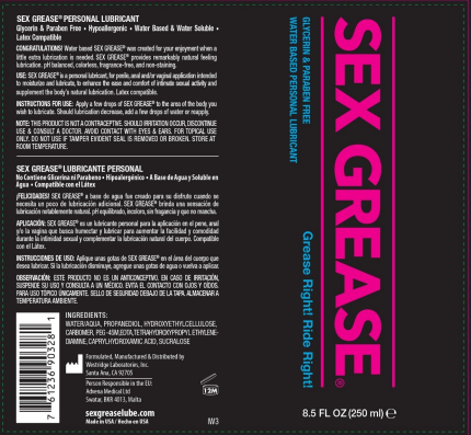 Sex Grease Water Based