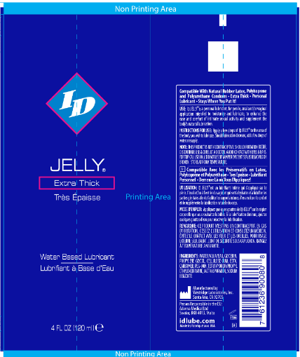 ID Jelly Extra Thick Water Based Lubricant