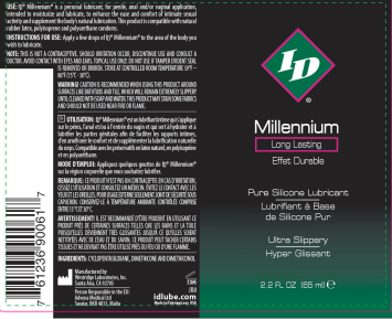 ID Millennium Silicone Lubricant