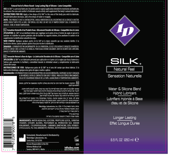 ID Silk Silicone and Water Blend Lubricant