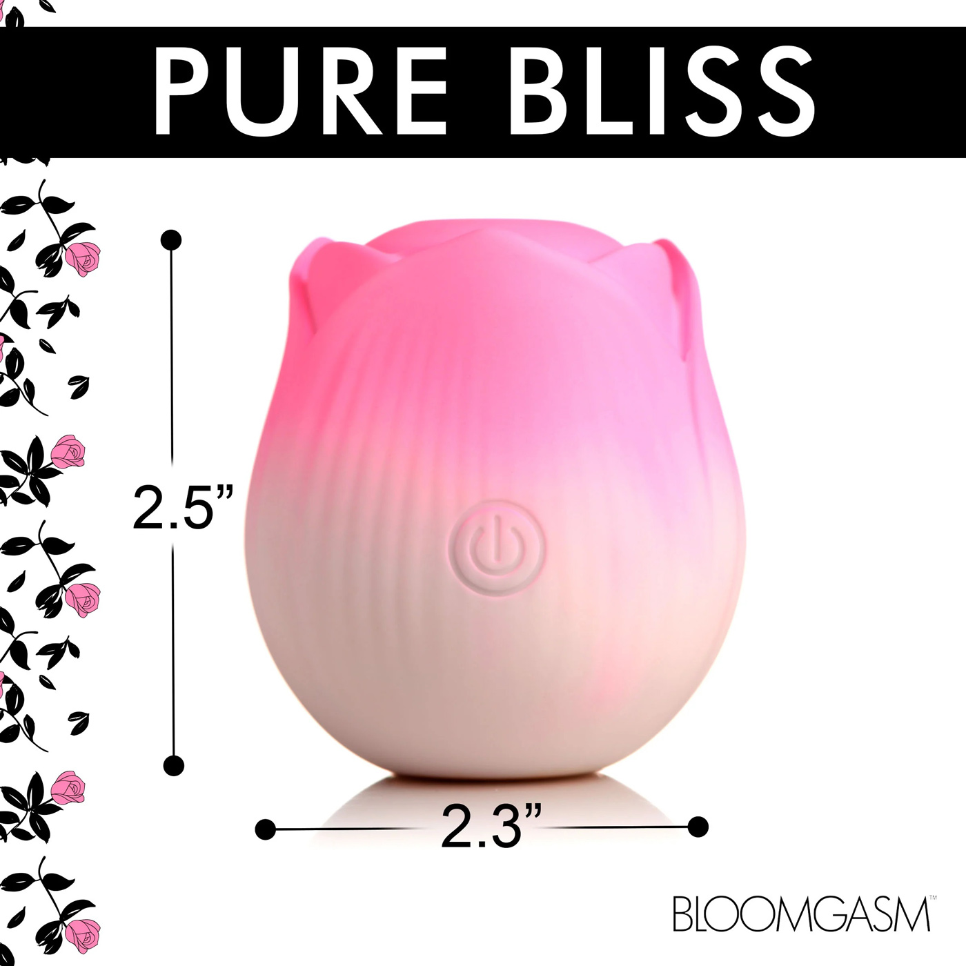 Pulsing Petals Throbbing Rose Stimulator