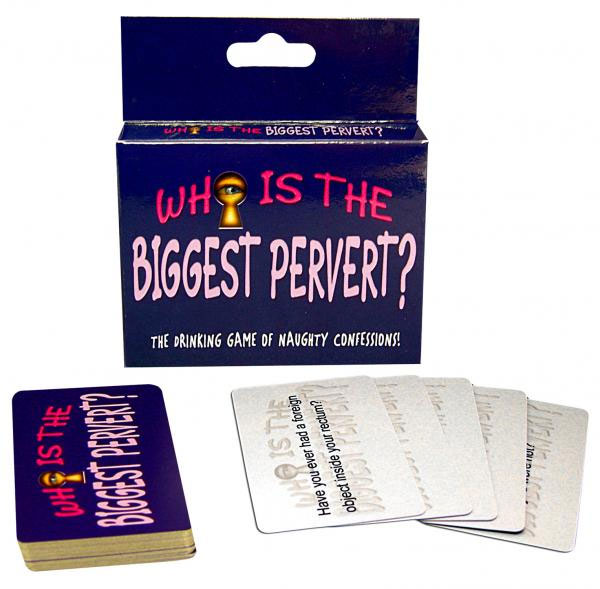 Who Is the Biggest Pervert? - Card Game