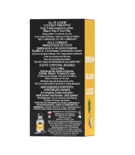 Oil of Love - Coconut Pineapple - 0.75 Fl. Oz. / 22 ml
