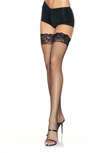 Industrial Net Stay Up Thigh Highs
