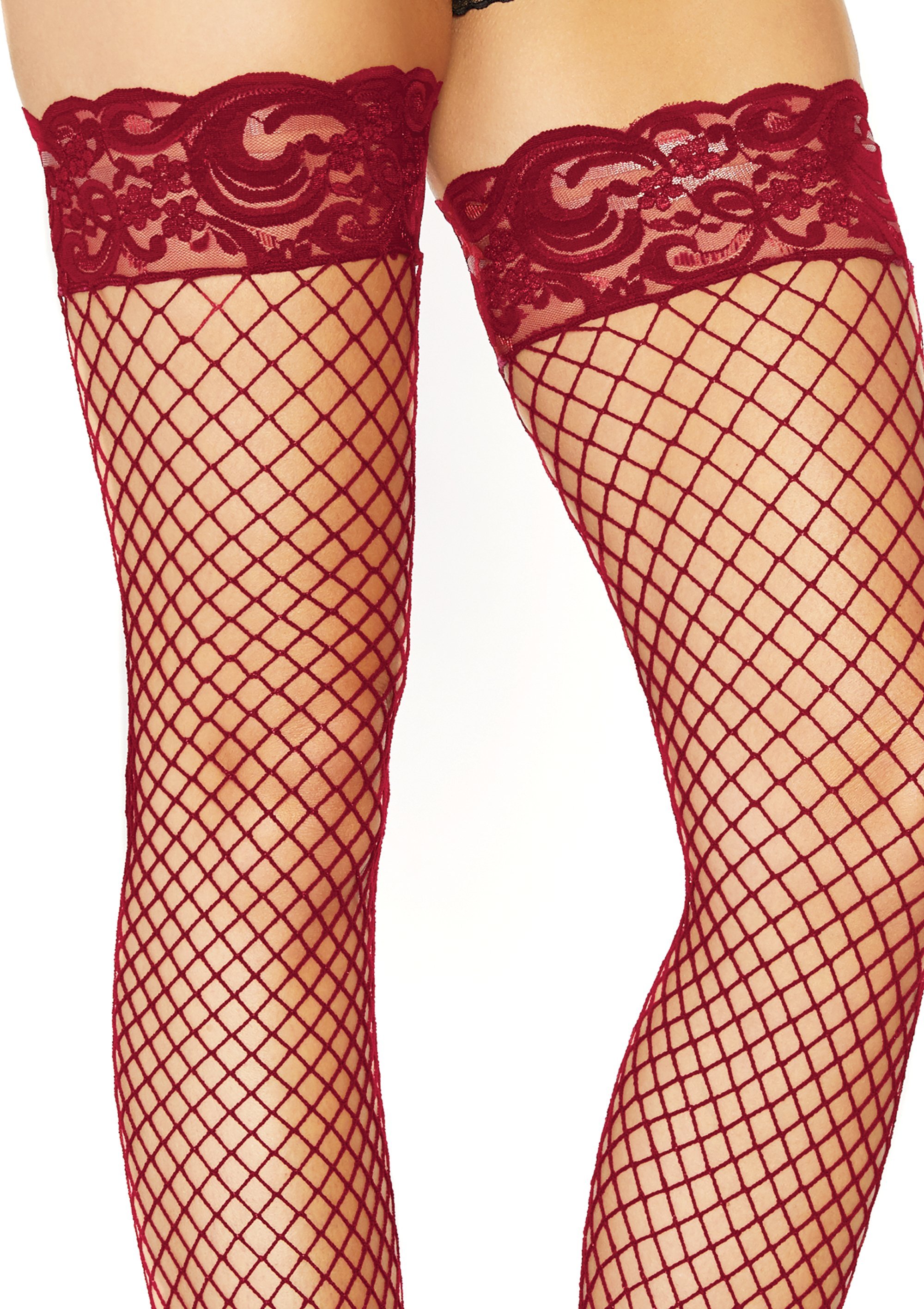 Industrial Net Stay Up Thigh Highs