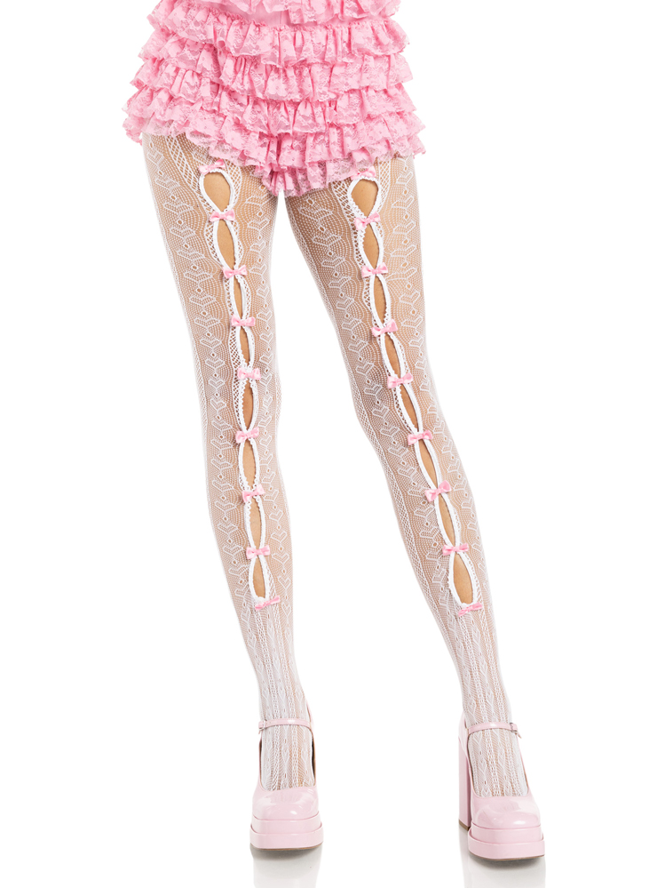 Sweetheart Striped Tights