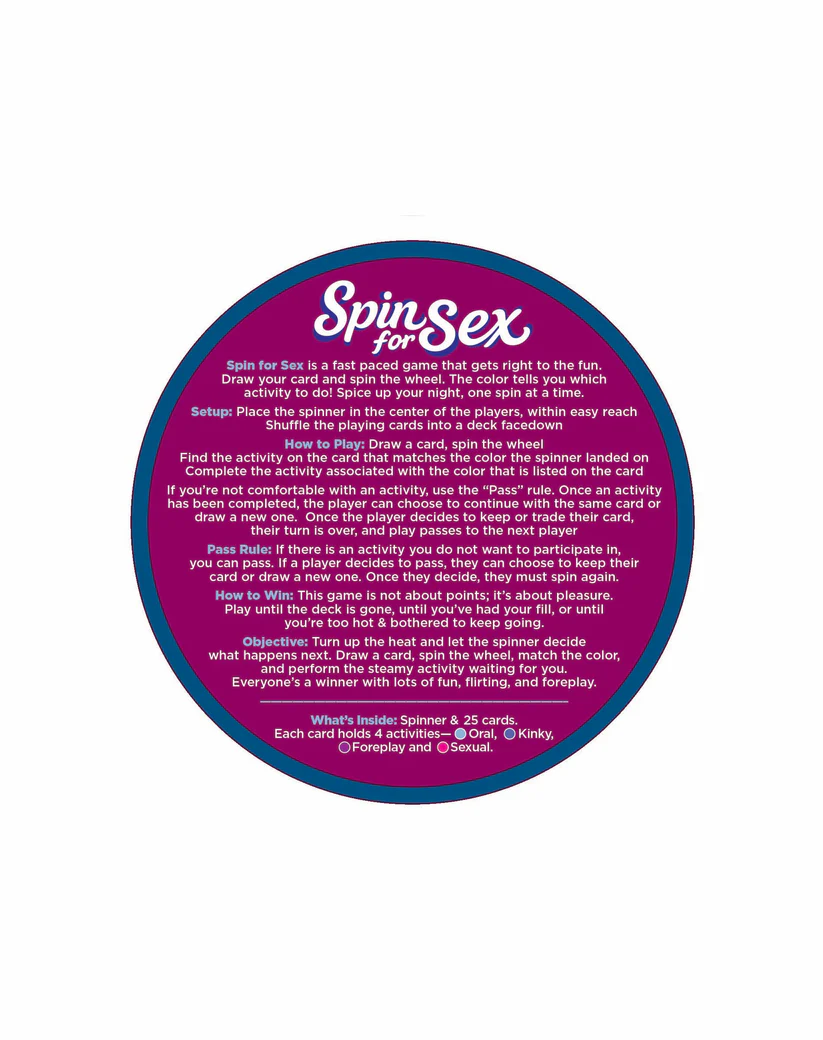 Spin for Sex Game