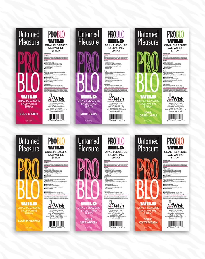 Problo Wild, Mouthwatering Salivating Spray, Sour Grape 1oz