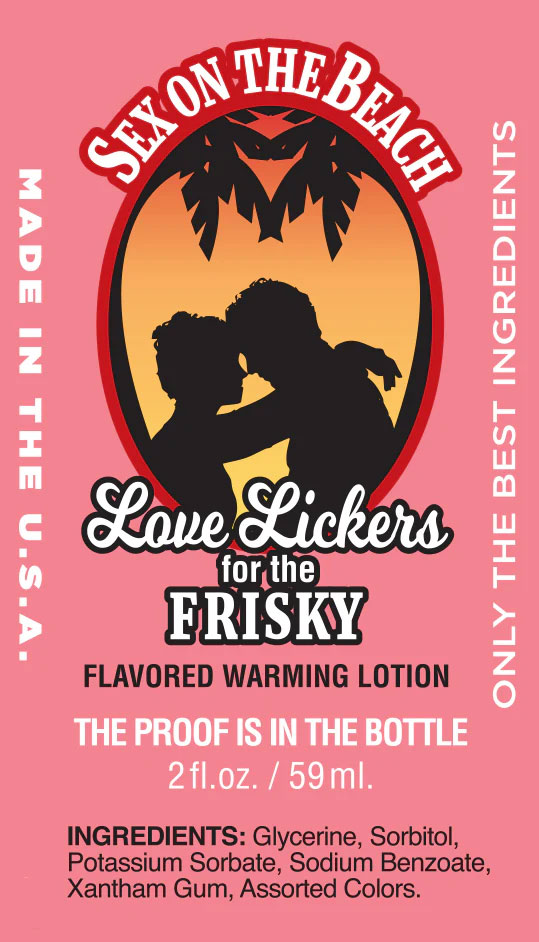 Love Lickers Massage Oil - Virgin Strawberry - 1.76 Fl. Oz.