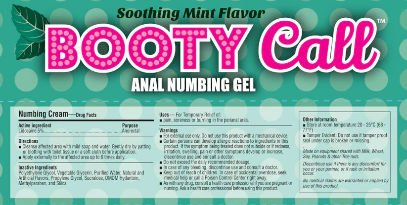 Booty Call Anal Numbing Gel