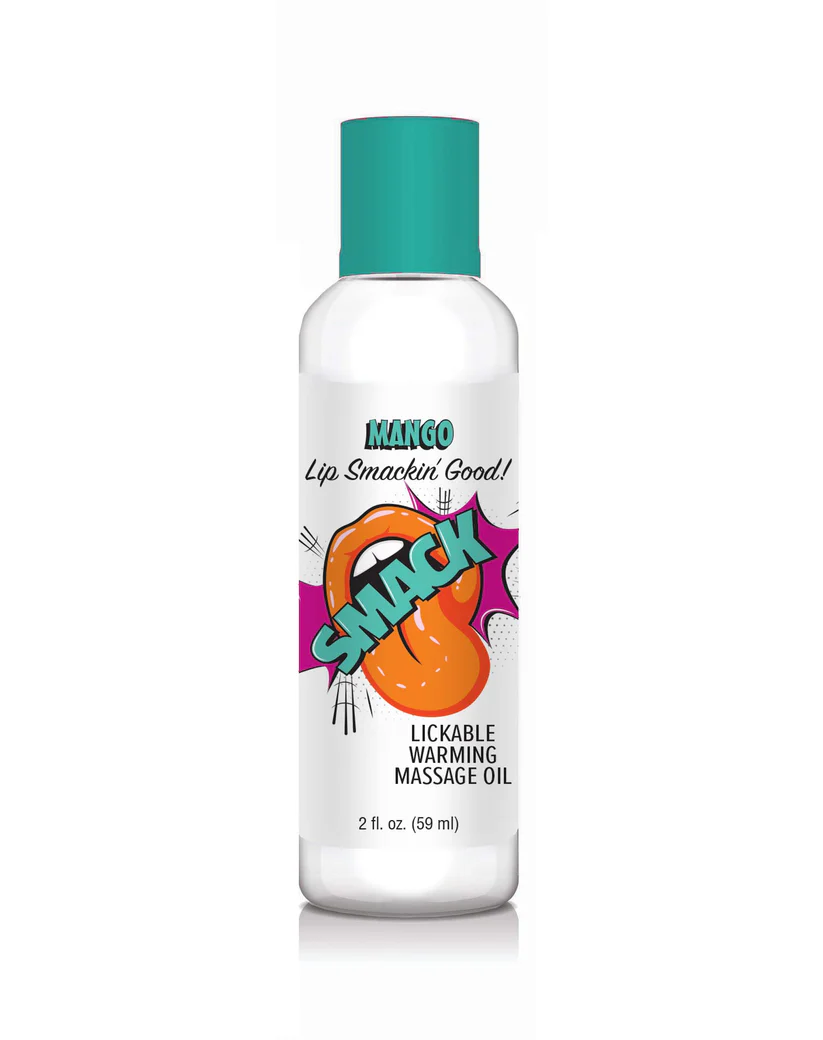Smack Lickable Massage Oil Mango 2oz