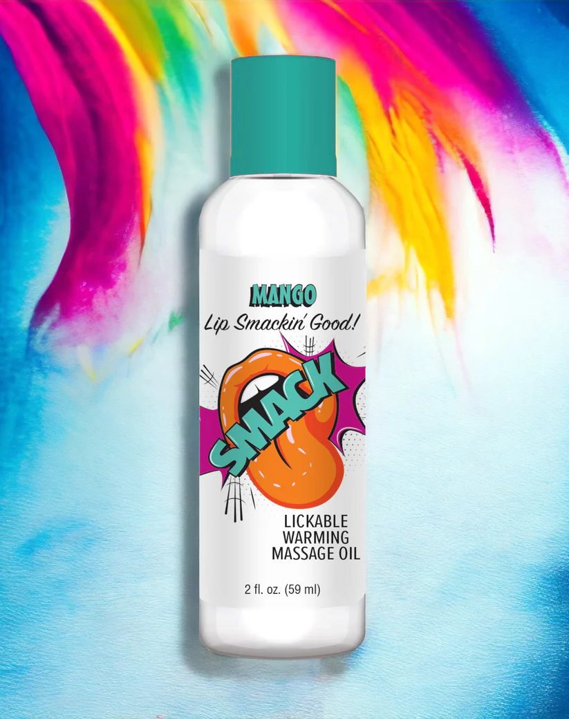 Smack Lickable Massage Oil Mango 2oz