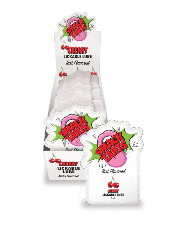 Smack Tarts Lube 3ml Pouch Display 36pc - Sour