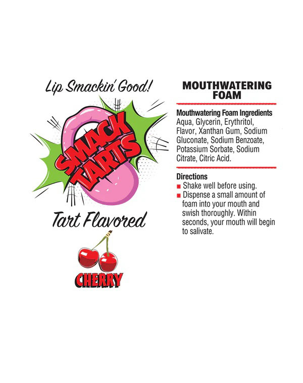Smack Tarts Mouthwatering Foam 2.7oz - Sour