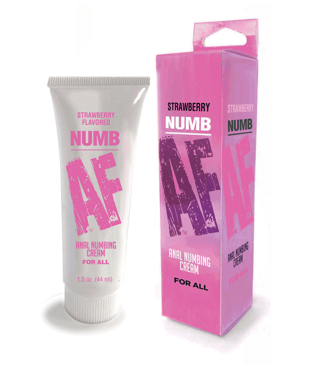 Numb Af Anal Desensitizer Strawberry Gel 1.5oz
