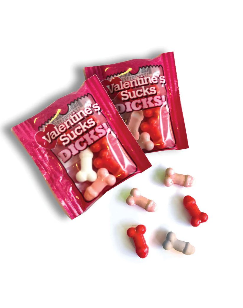 Valentine’s Sucks Dicks Candy- Display of 100 Ct.