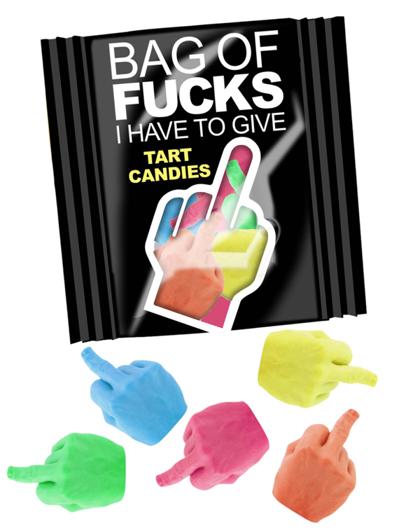 Bag of Fucks I Have to Give Display of 100 Count