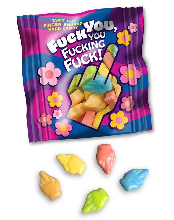 Fuck You, You Fucking Fuck! Candy - Display of 100pcs
