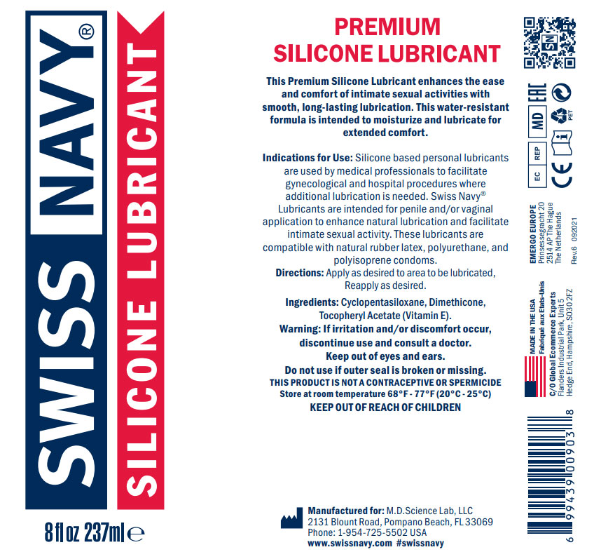 Swiss Navy Silicone Lube - 16 Fl. Oz.
