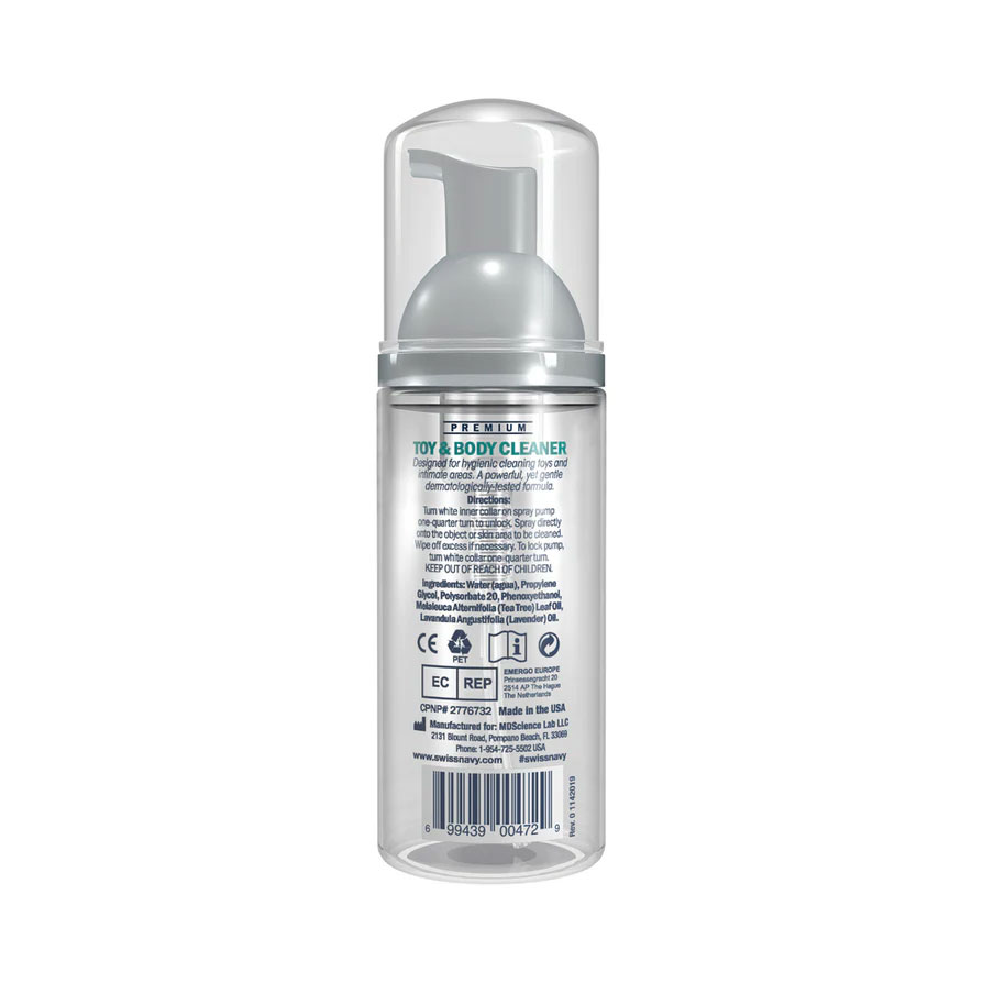 Swiss Navy Toy and Body Cleaner 1oz 29.5ml