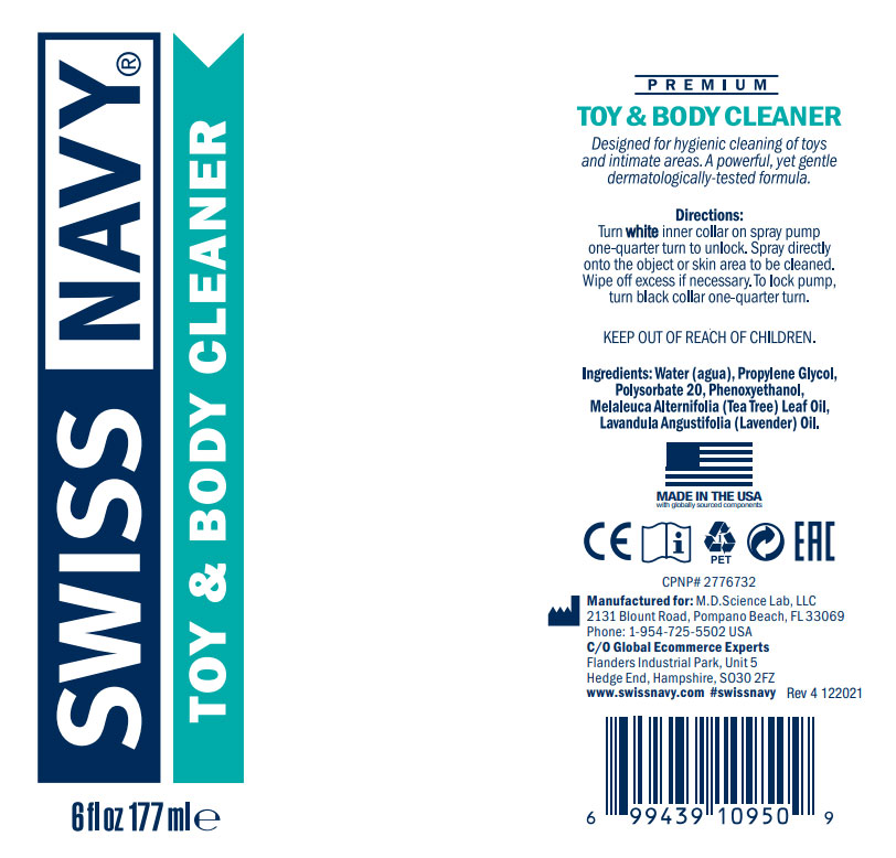Swiss Navy Toy and Body Cleaner 7 Fl Oz / 207ml