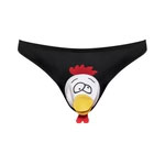 Choke the Chicken Bikini - One Size - Black