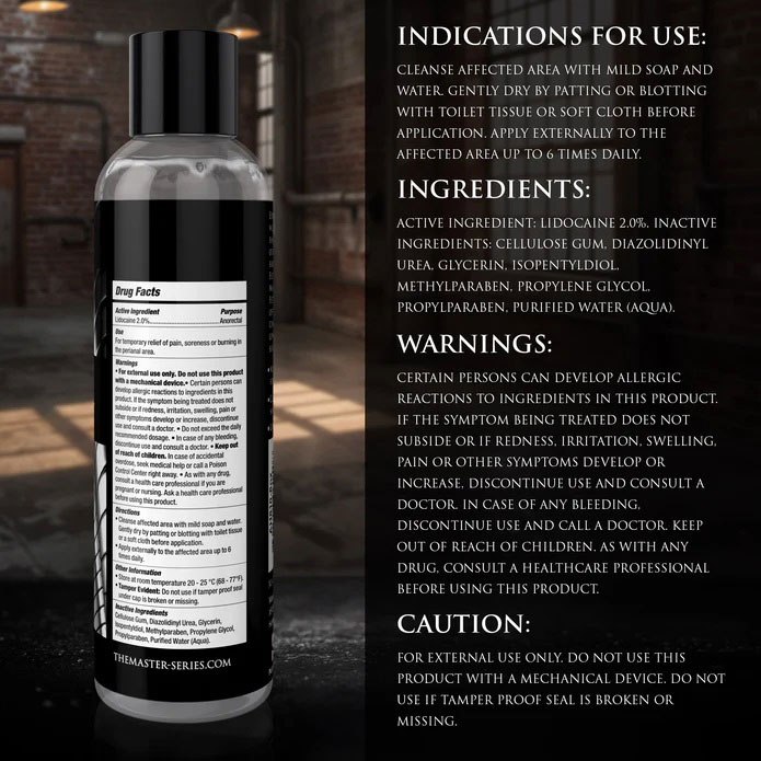 Fisting Lubricant 8oz - Clear