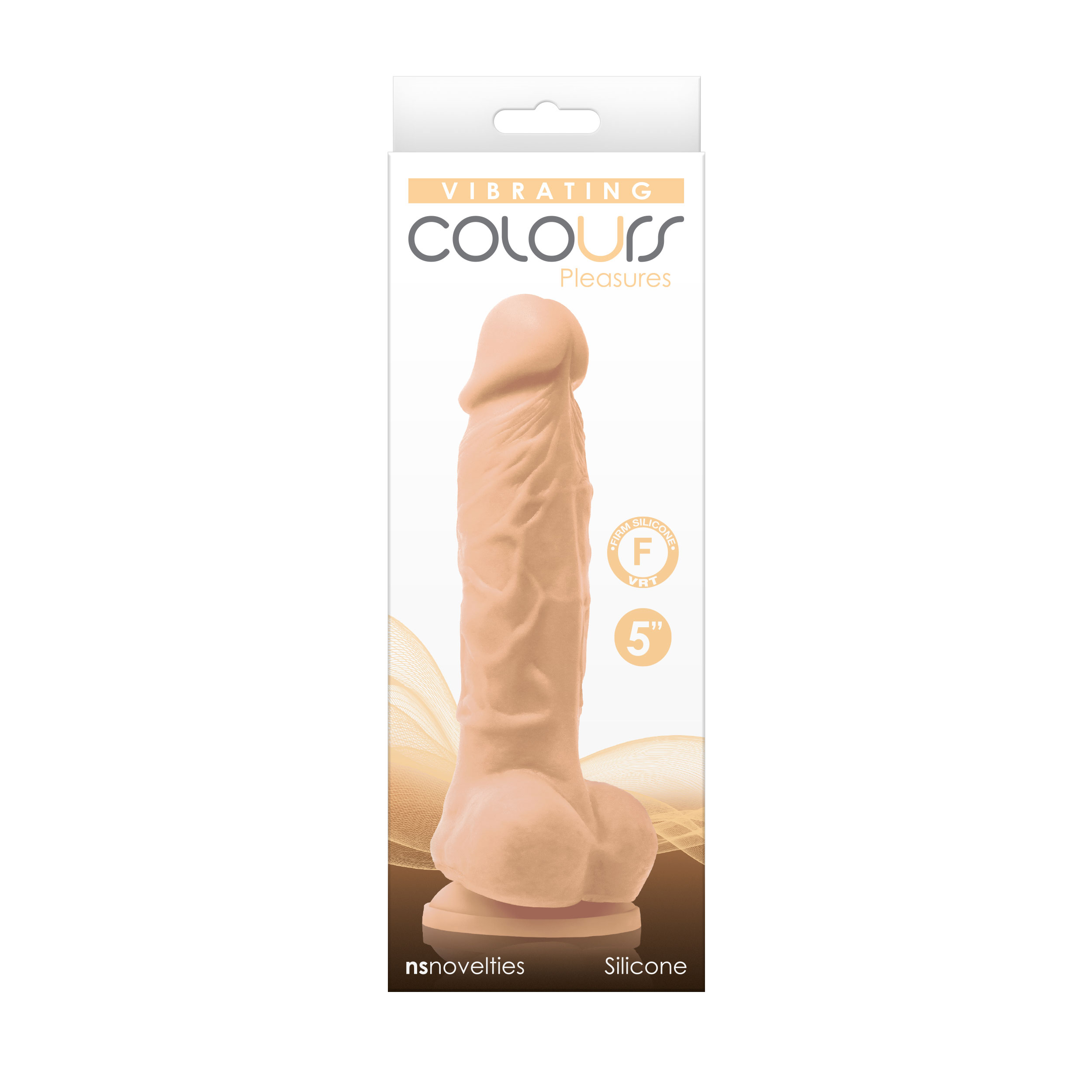Colours - Pleasures - Vibrating - 5 Inch Dildo