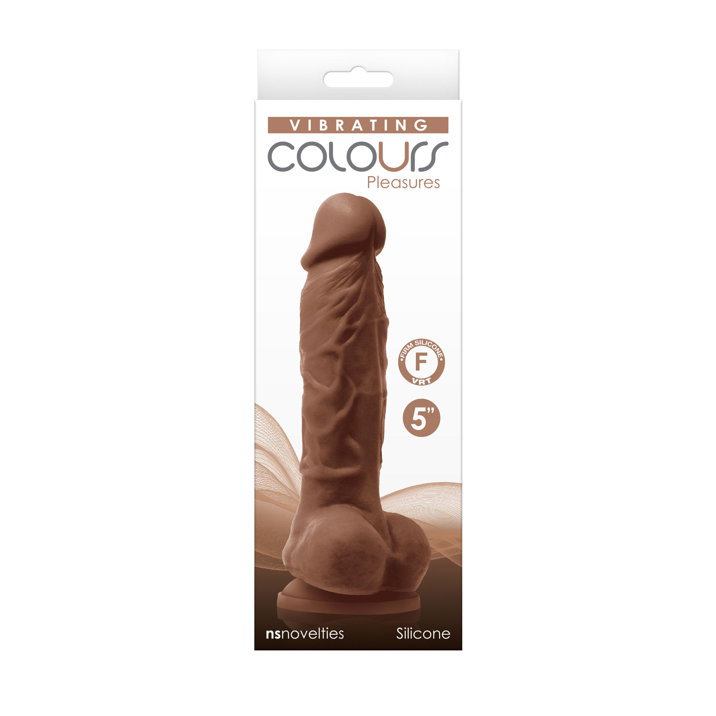 Colours - Pleasures - Vibrating - 5 Inch Dildo