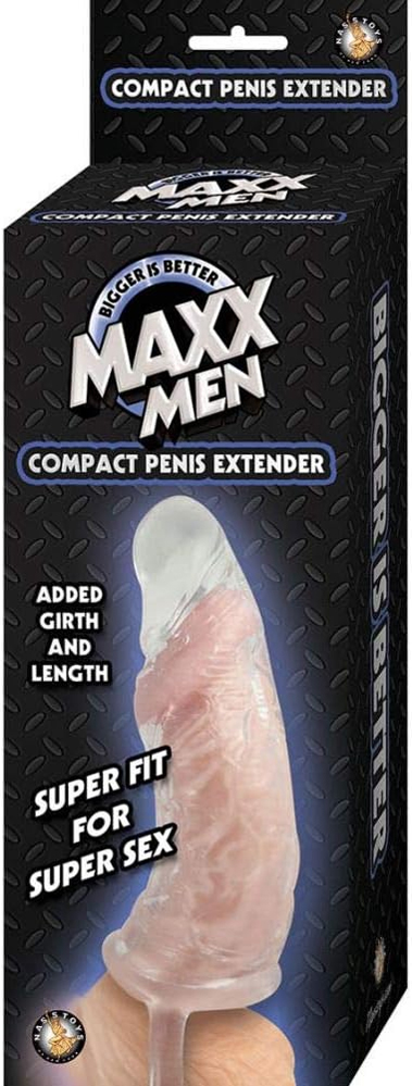 Maxx Men Compact Penis Sleeve - Clear
