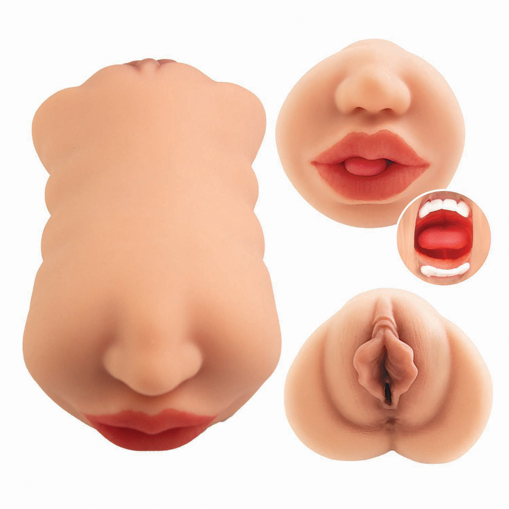 Always Horny Masturbator Double Sided Stroker - Beige