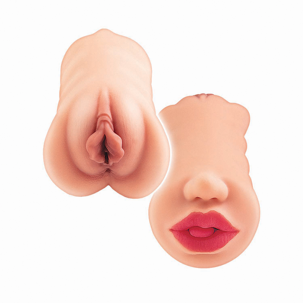 Always Horny Masturbator Double Sided Stroker - Beige