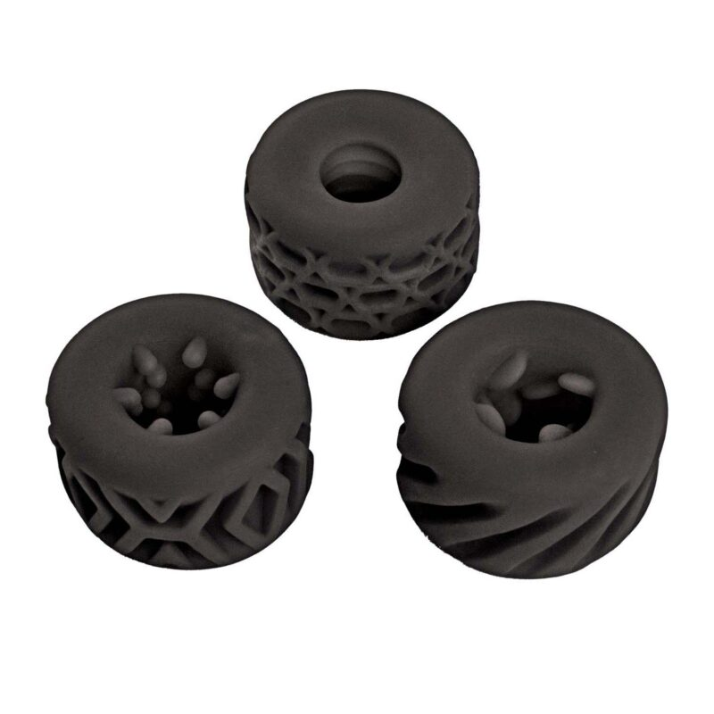 Super Stretchy Stroker Rings Black