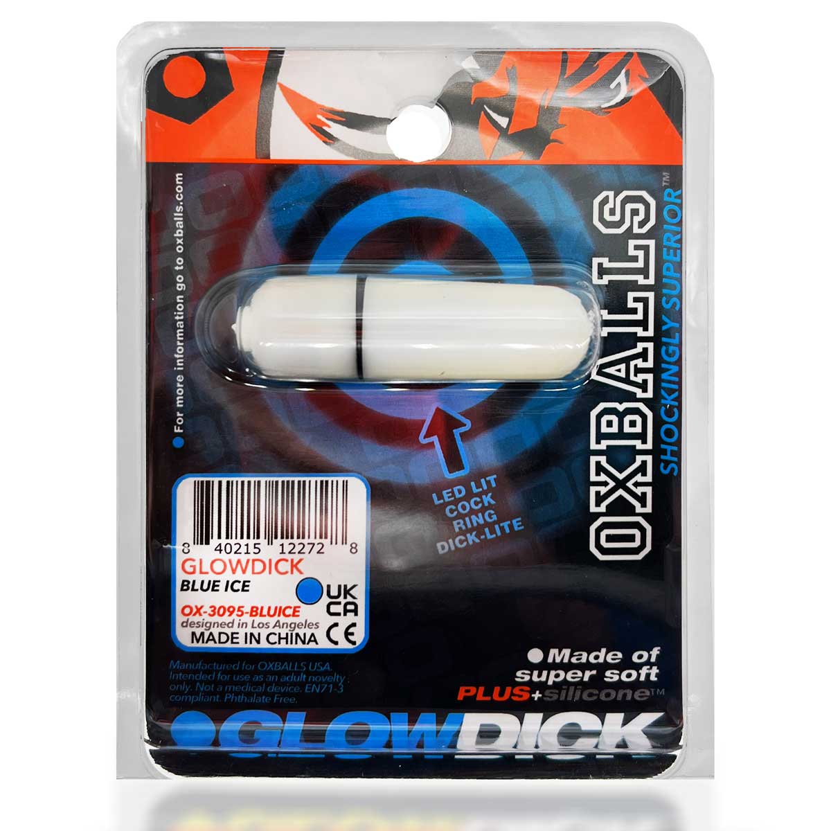 Glowdick Cockring With Led